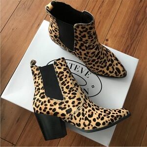 Steve Madden Cheetah Booties